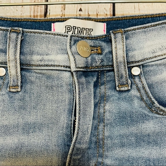 PINK by Victoria’s Secret Denim Jean Shorts - Picture 4 of 7